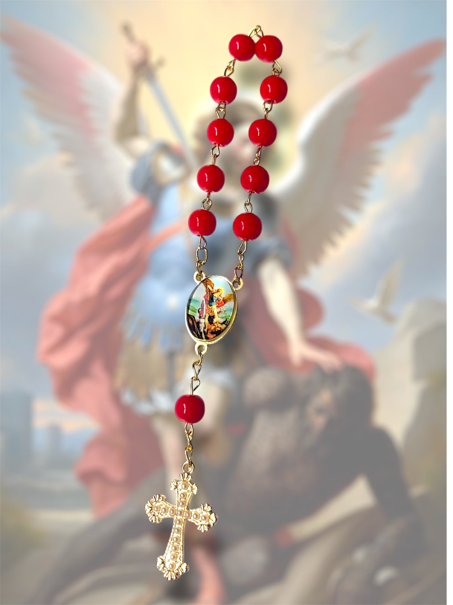 Dizainier rouge (saint Michel Archange)