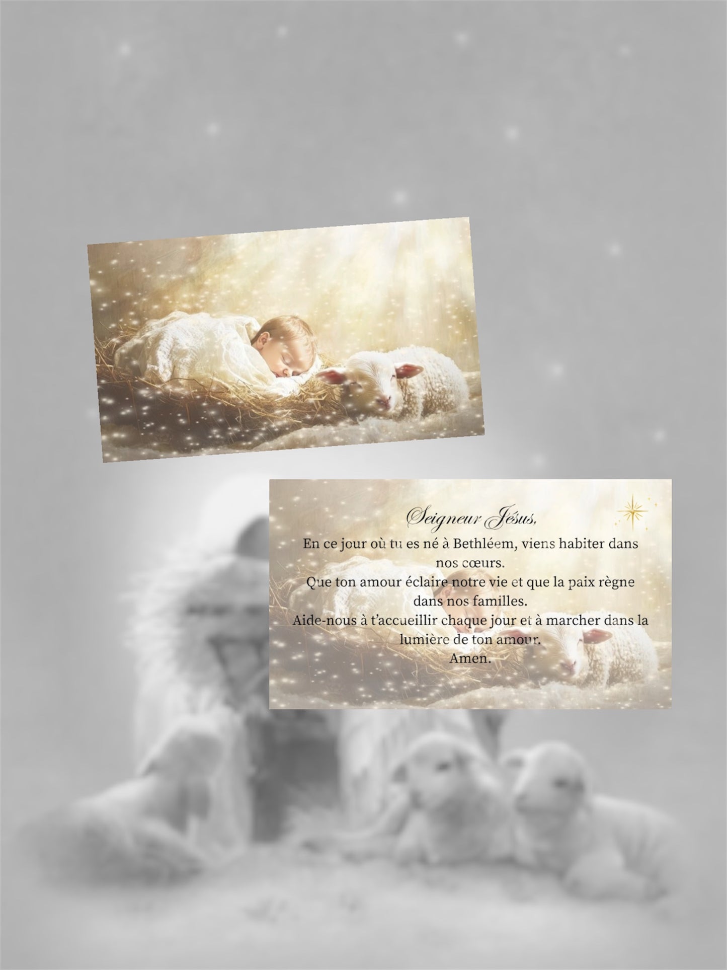 Ensemble de Noël doré✨