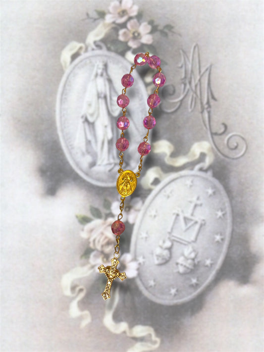 Dizainier violet (Jésus et Marie)