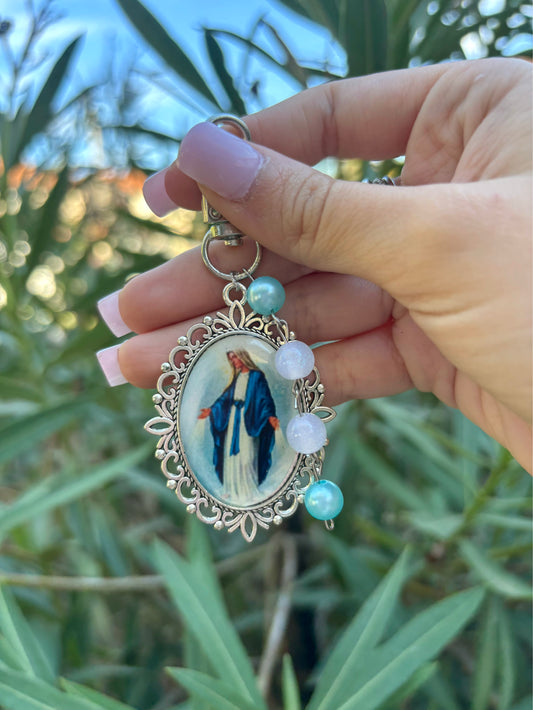 Porte clé , Vierge Marie